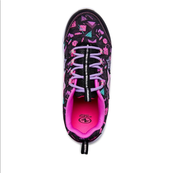 Athletic Works Girls Light Up Athletics Shoes | Big Kids Little Kids Sneaker New - Picture 5 of 6